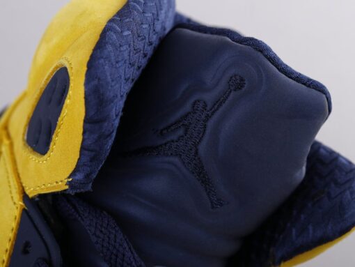 AJ5 Michigan black and yellow