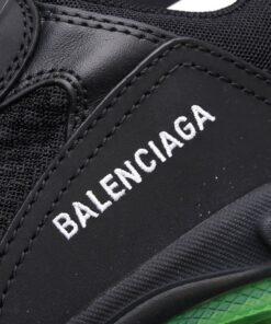 Bla Triple S Black Green Sneaker