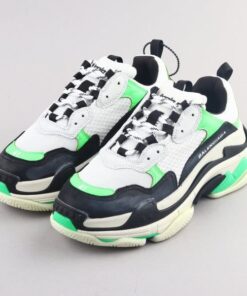 Bla Triple S Black Green Sneaker