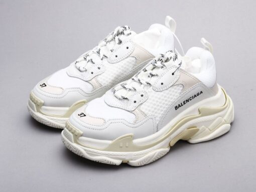 Bla Triple S Pure White Sneaker