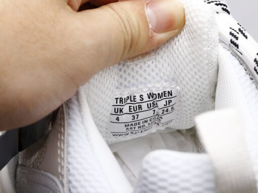 Bla Triple S Pure White Sneaker