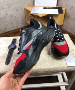 DIR B22 Black And Red Sneaker