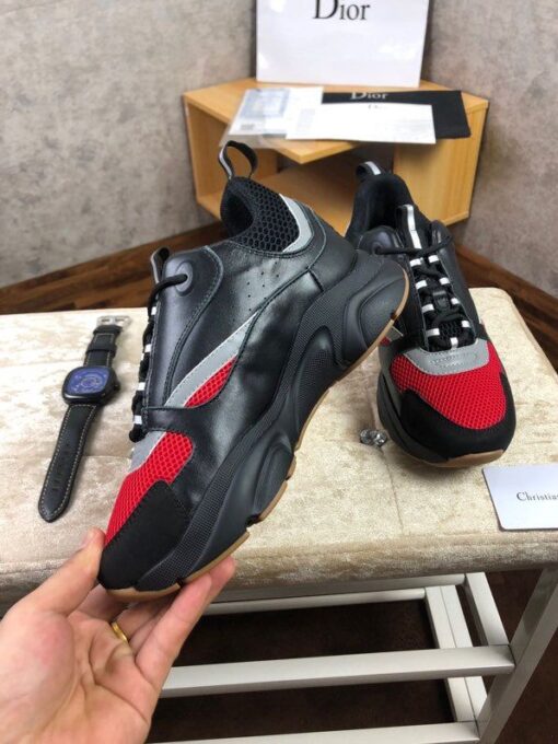 DIR B22 Black And Red Sneaker