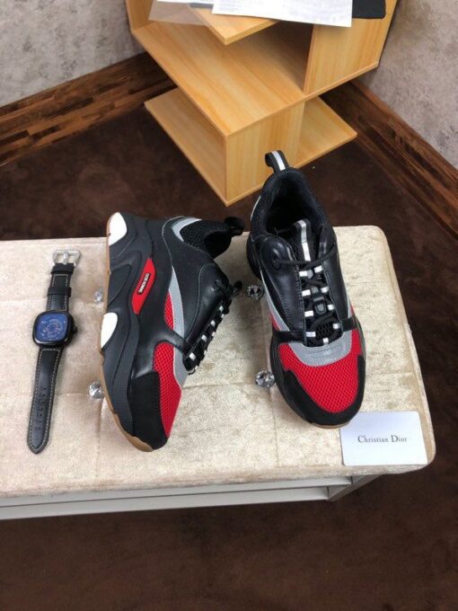 DIR B22 Black And Red Sneaker