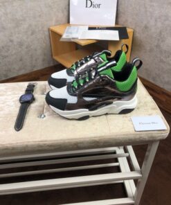 DIR B22 Green Gray Sneaker