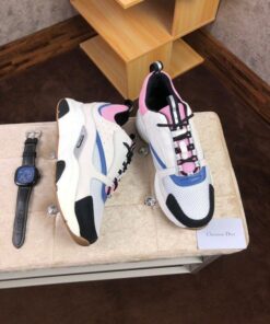 DIR B22 Pink And White Sneaker