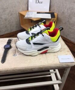 DIR B22 White And Yellow Sneaker