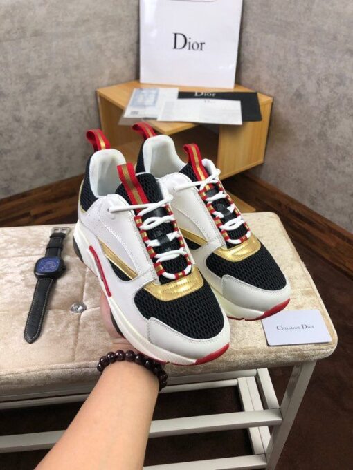 DIR B22 Yellow Red Sneaker