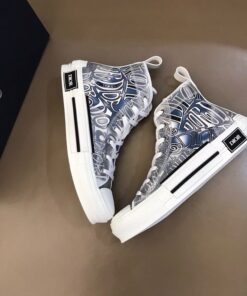 DIR B23 CANVAS HIGH-TOP SNEAKER