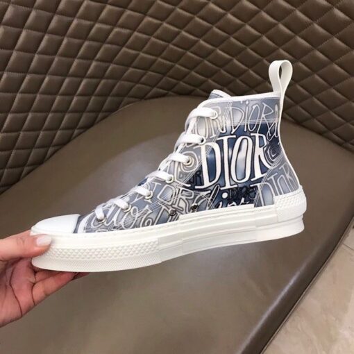 DIR B23 CANVAS HIGH-TOP SNEAKER