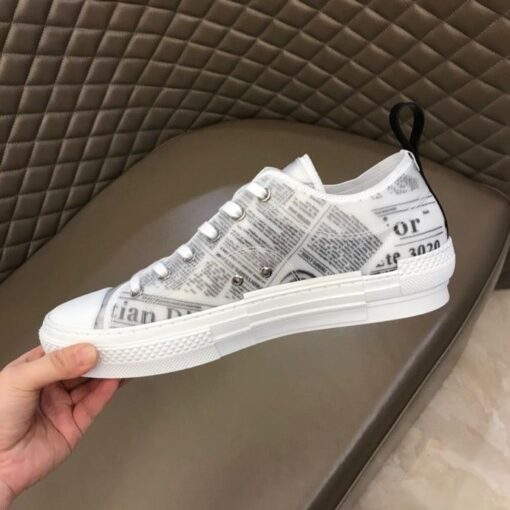 DIR B23 Newspaper LOW-TOP SNEAKER