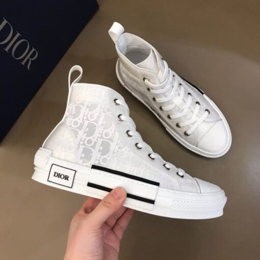 DIR B23 White HIGH-TOP SNEAKER