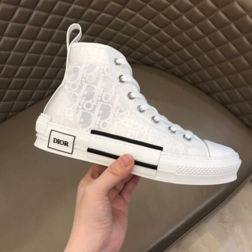 DIR B23 White HIGH-TOP SNEAKER