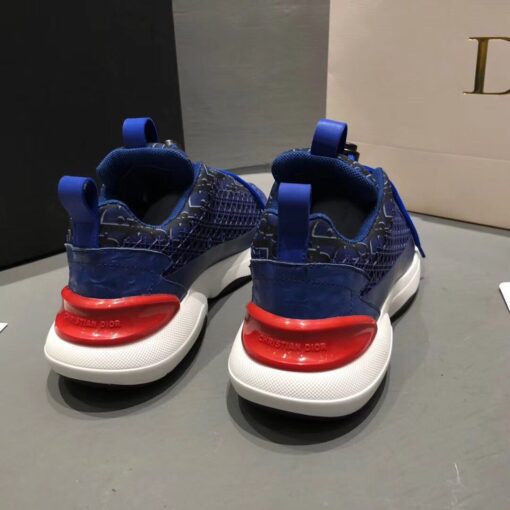 DIR B24 BLnogram Blue Black Sneaker