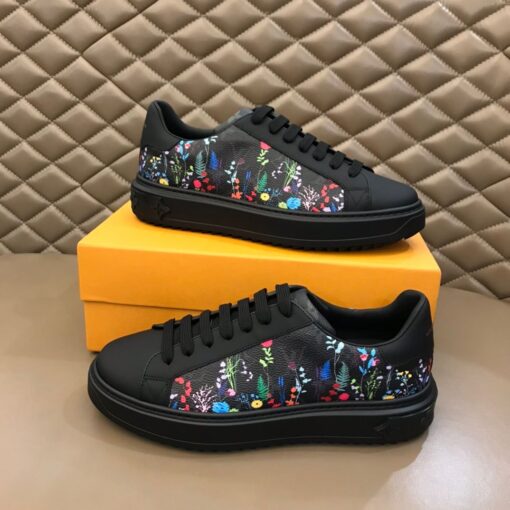 LUV  Time Out Black Yellow Sneaker