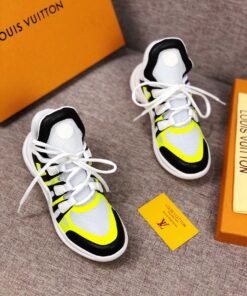 LUV Archlight Black White Yellow Sneaker