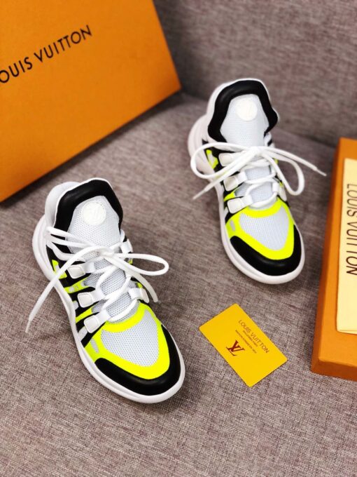 LUV Archlight Black White Yellow Sneaker