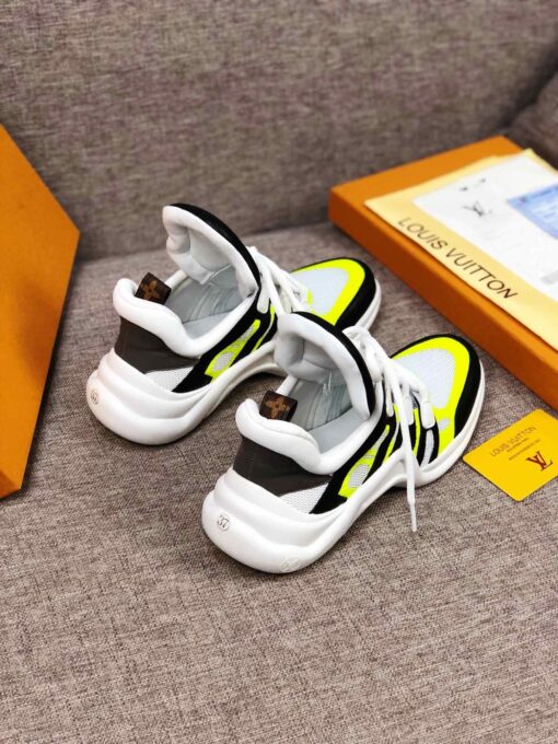 LUV Archlight Black White Yellow Sneaker