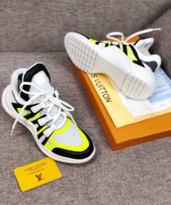 LUV Archlight Black White Yellow Sneaker