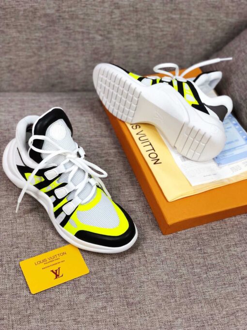 LUV Archlight Black White Yellow Sneaker