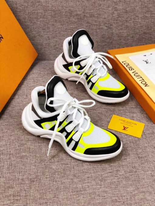 LUV Archlight Black White Yellow Sneaker