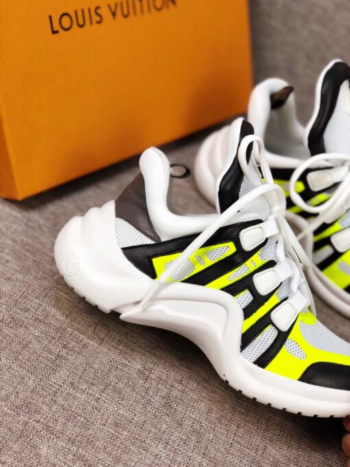 LUV Archlight Black White Yellow Sneaker