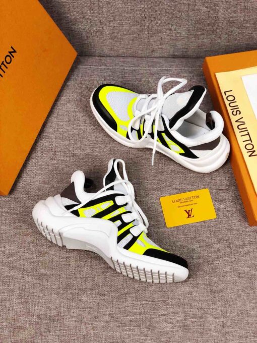 LUV Archlight Black White Yellow Sneaker