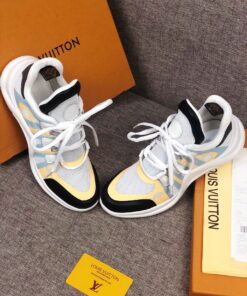 LUV Archlight Black White Yellow Sneaker