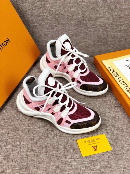 LUV Archlight Pink Brown Sneaker