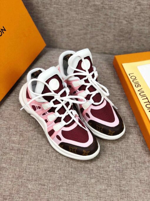 LUV Archlight Pink Brown Sneaker