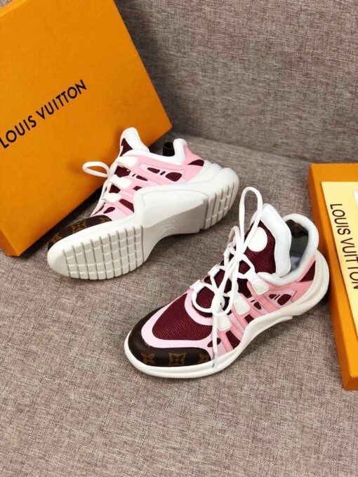 LUV Archlight Pink Brown Sneaker