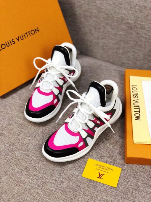 LUV Archlight Pink White Black Sneaker