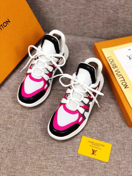 LUV Archlight Pink White Black Sneaker