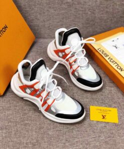 LUV Archlight White Black Orange Sneaker