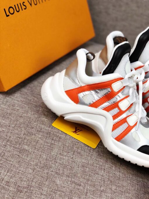 LUV Archlight White Black Orange Sneaker