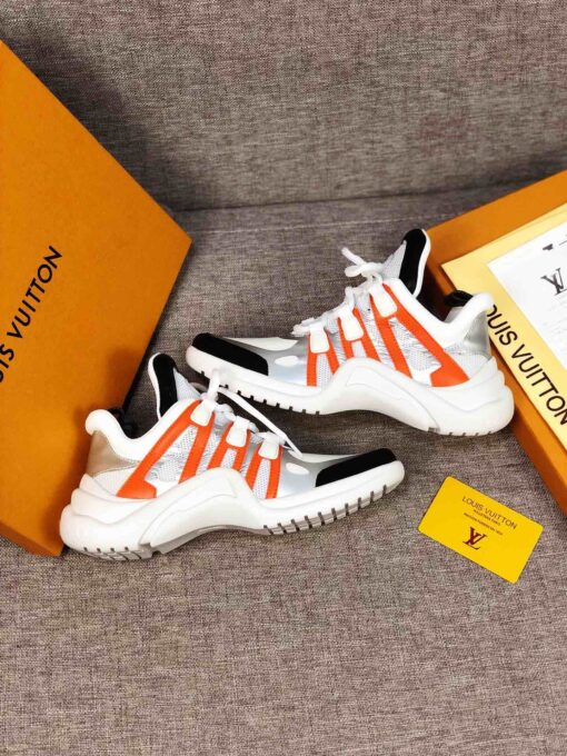 LUV Archlight White Black Orange Sneaker