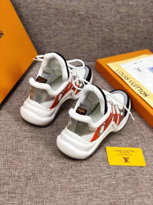 LUV Archlight White Black Orange Sneaker