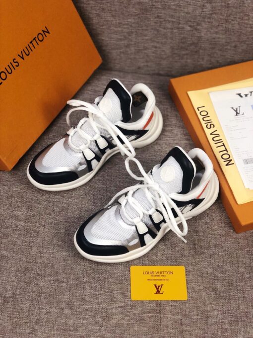 LUV Archlight White Black Orange Sneaker