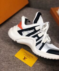 LUV Archlight White Black Orange Sneaker