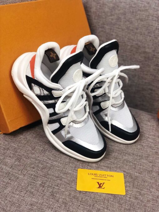 LUV Archlight White Black Orange Sneaker