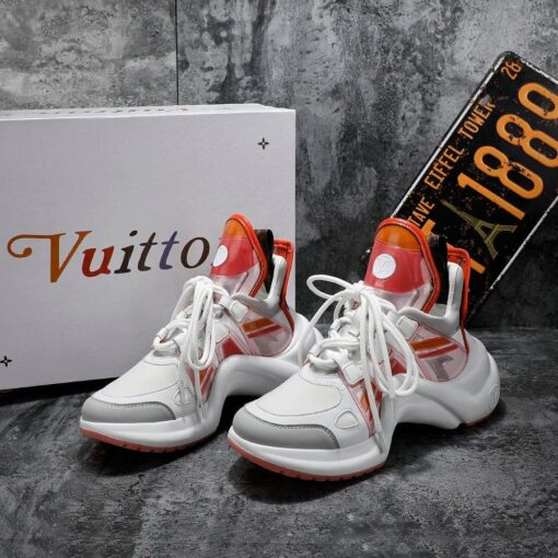 LUV Archlight White Orange Sneaker