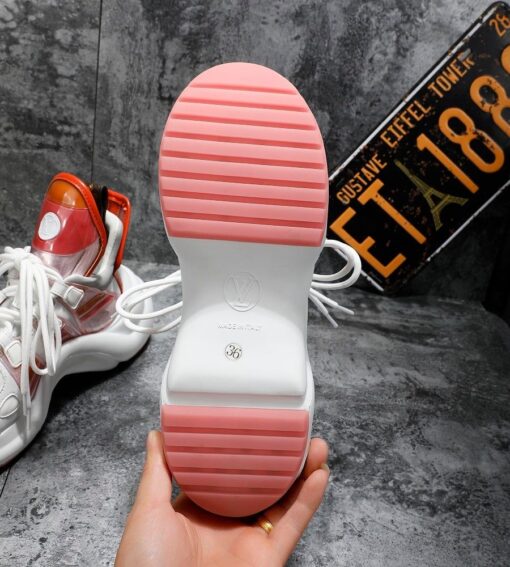 LUV Archlight White Orange Sneaker