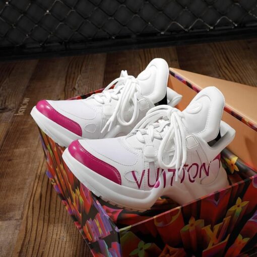 LUV Archlight White Pink Sneaker