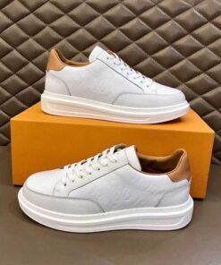 LUV Beverly Hills White Yellow Sneaker