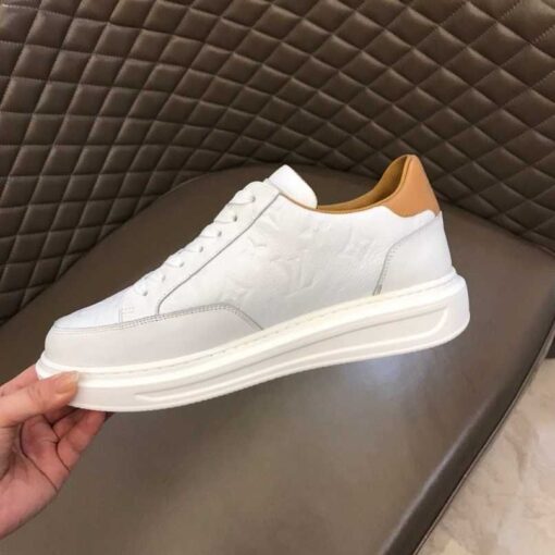 LUV Beverly Hills White Yellow Sneaker