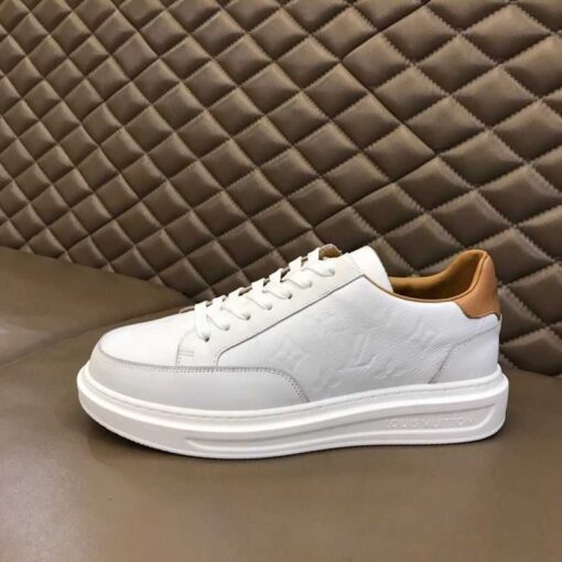 LUV Beverly Hills White Yellow Sneaker