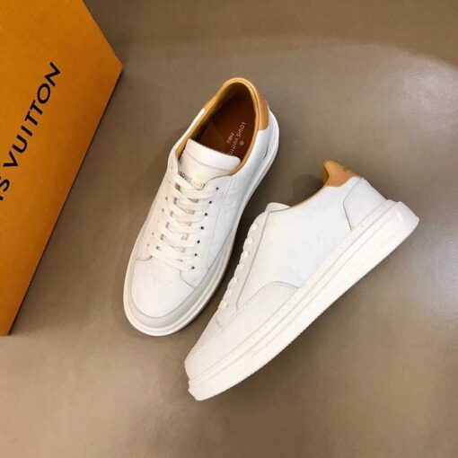 LUV Beverly Hills White Yellow Sneaker