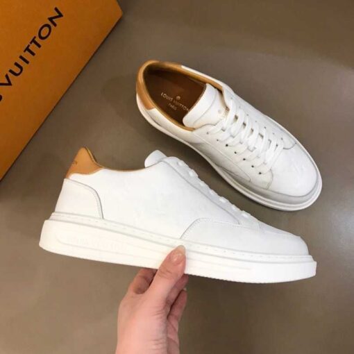 LUV Beverly Hills White Yellow Sneaker