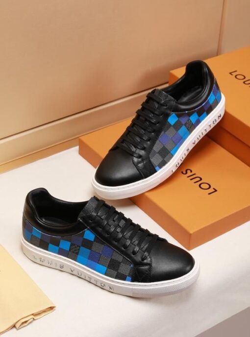 LUV Black and Blue Sneaker