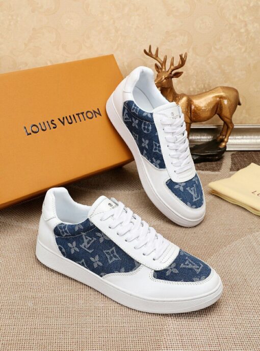 LUV BLnogram Denim Blue Sneaker